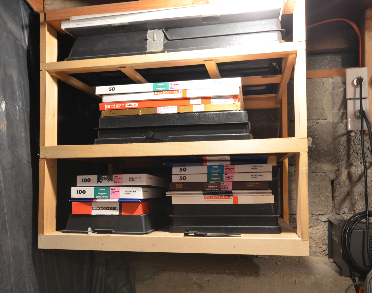 Paper Storage Area